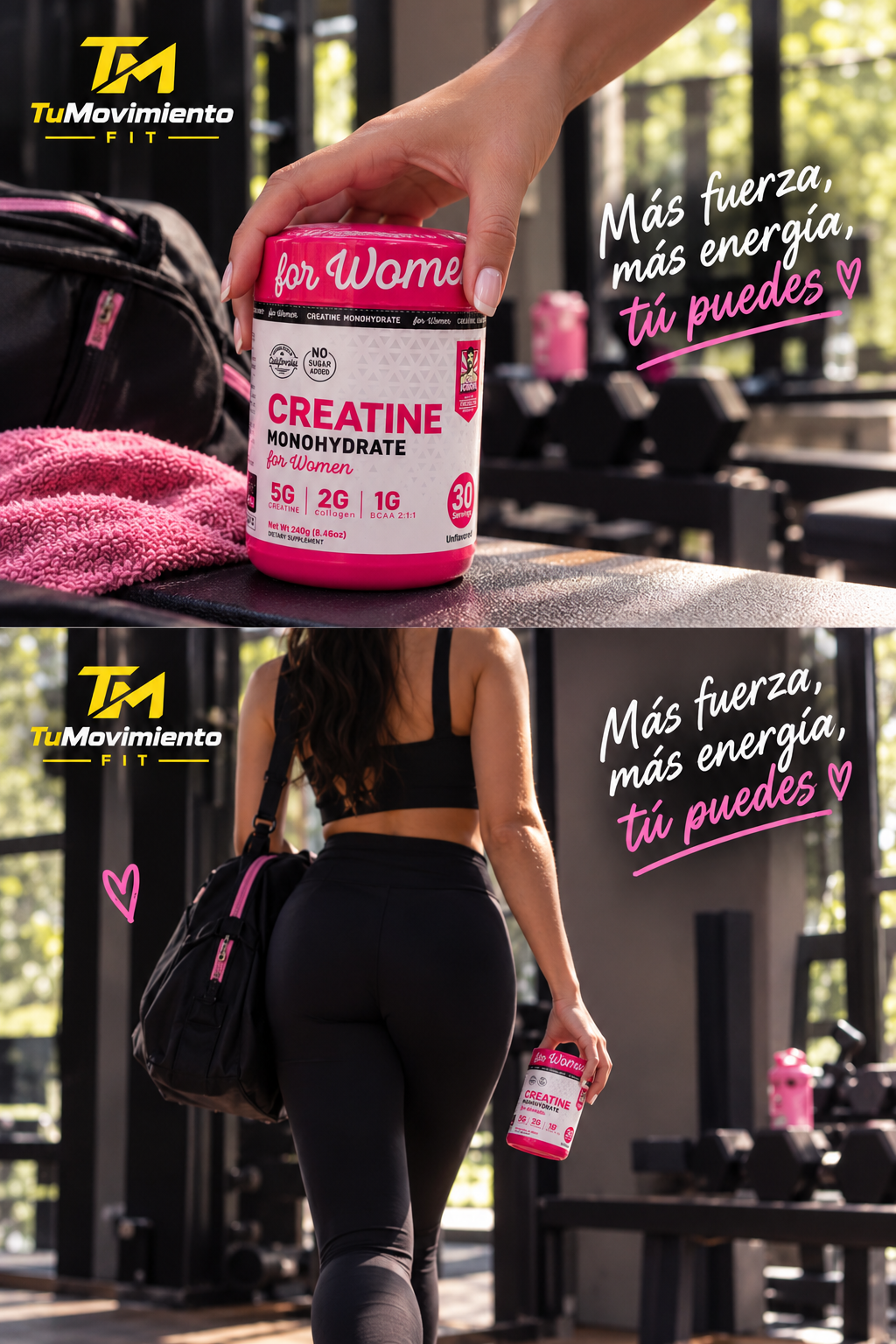 CREATINA PARA MUJERES