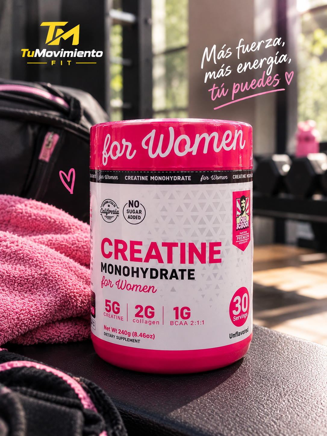 CREATINA PARA MUJERES